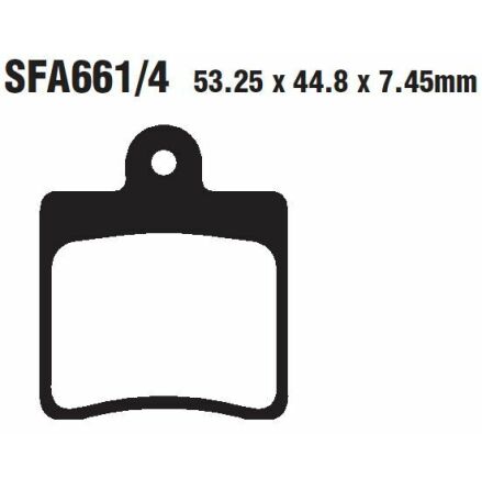 Brake Pad Sfa-Series Organic Scooter
