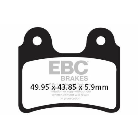 Brake Pad Fa-Tt Series Carbon Offroad