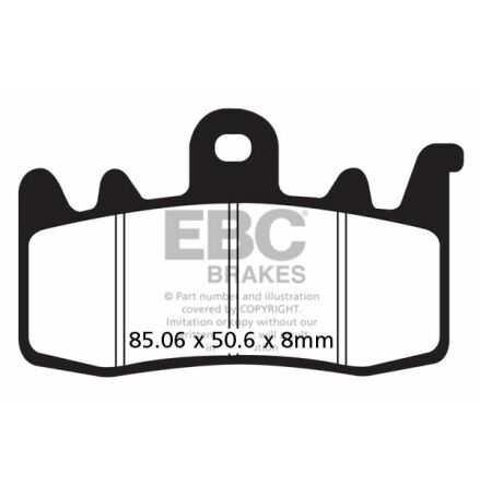 Brake Pad Fa-Series Organic