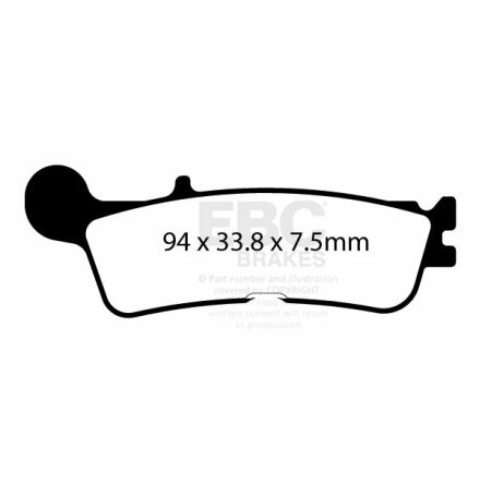 Brake Pad Carbon Tt Offroad