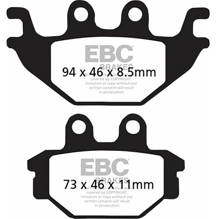 Brake Pad Carbon Scooter