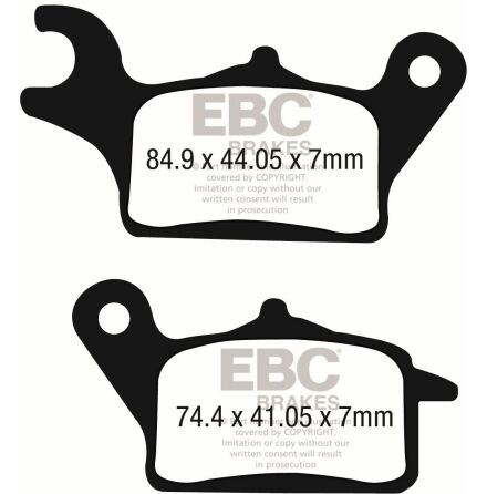 Brake Pad Carbon Scooter