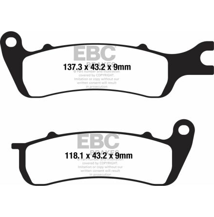 Brake Pad Fa Series Organic