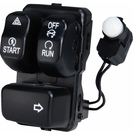 Black Right Handlebar Control Module