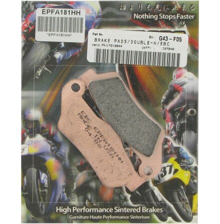 Brake Pad Epfa-Hh Series Sintered Metal