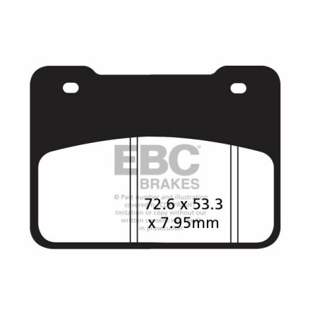 Brake Pad Sfa-Hh Series Sintered Metal Scooter