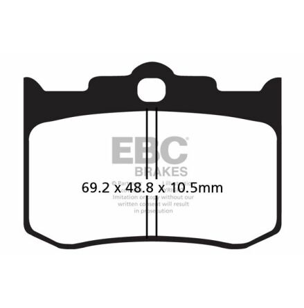 Brake Pad Fa-Hh Series Sintered Metal