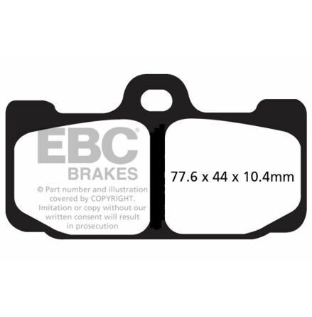Brake Pad Epfa-Hh Series Sintered Metal