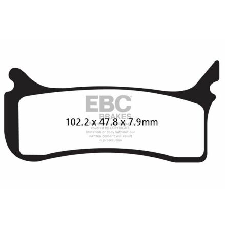 Brake Pad Epfa-Hh Series Sintered Metal