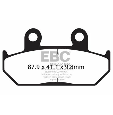 Brake Pad Fa-V Series Sintered Metal/Organic Compound