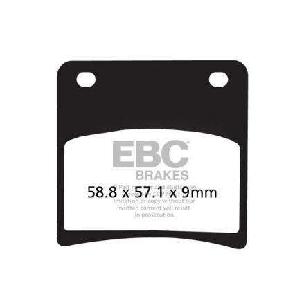 Brake Pad Fa-V Series Sintered Metal/Organic Compound