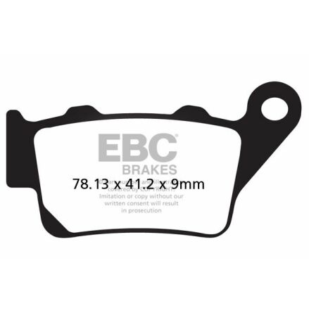 Brake Pad Fa-V Series Sintered Metal/Organic Compound