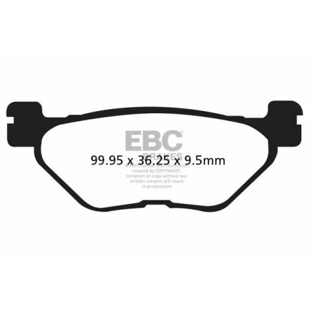 Brake Pad Fa-V Series Sintered Metal/Organic Compound