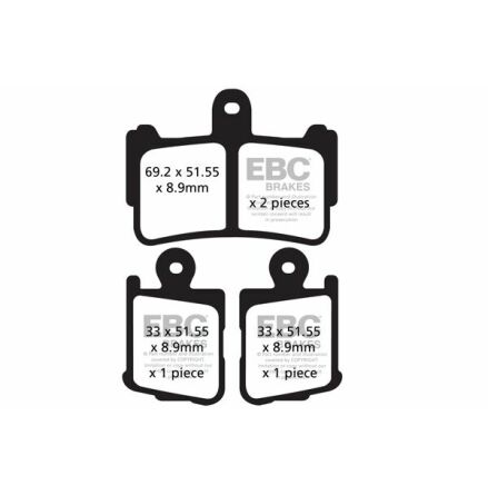 Brake Pad Fa-Hh Series Sintered Metal