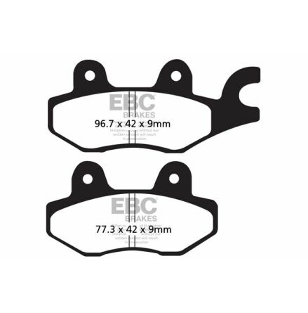 Brake Pad Gpfa-Hh Series Sintered Metal