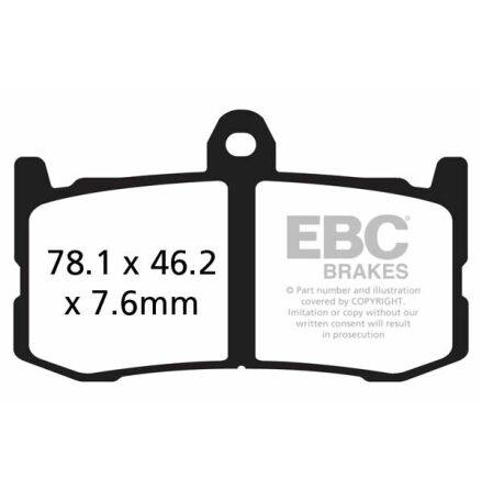 Brake Pad Gpfax-Hh Series Sintered Metal