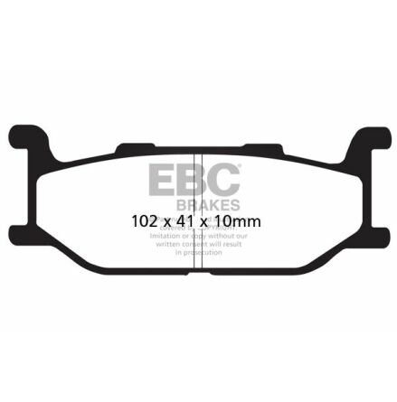 Brake Pad Sfa-Hh Series Sintered Metal Scooter