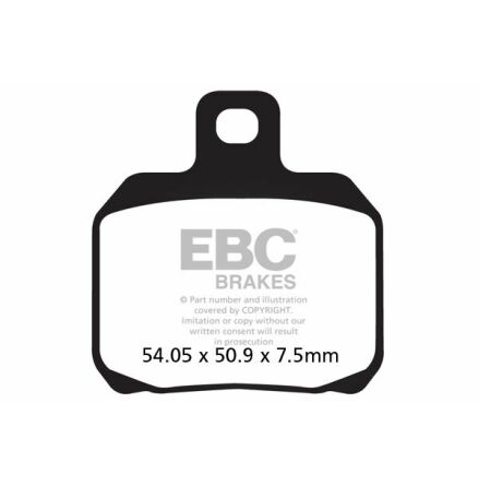 Brake Pad Sfa-Hh Series Sintered Metal Scooter