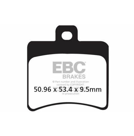 Brake Pad Sfa-Hh Series Sintered Metal Scooter