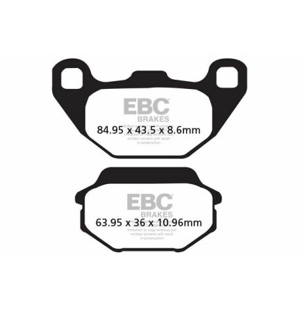 Brake Pad Sfa-Hh Series Sintered Metal Scooter