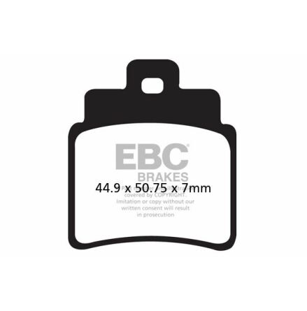Brake Pad Sfa-Hh Series Sintered Metal Scooter