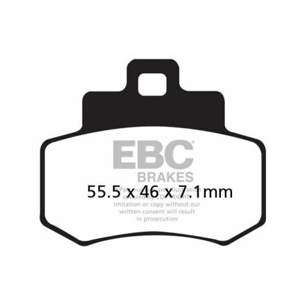 Brake Pad Sfa-Hh Series Sintered Metal Scooter