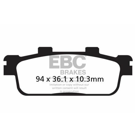 Brake Pad Sfa-Hh Series Sintered Metal Scooter