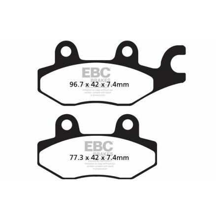 Brake Pad Fa-Hh Series Sintered Metal