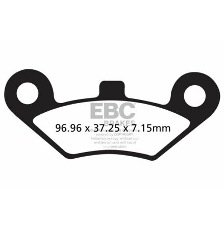 Brake Pad Fa-R Series Sintered Metal