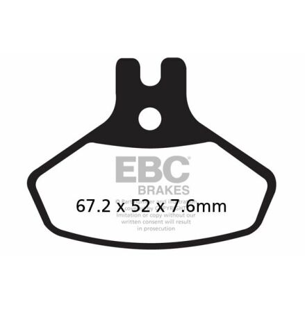 Brake Pad Fa-R Series Sintered Metal