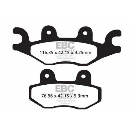 Brake Pad Fa-R Series Sintered Metal