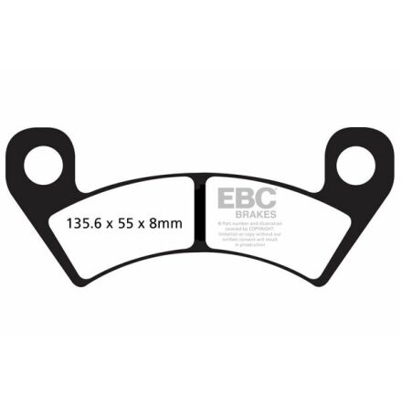 Brake Pad Fa-R Series Sintered Metal