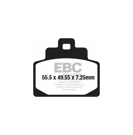 Brake Pad Sfa-Hh Series Sintered Metal Scooter