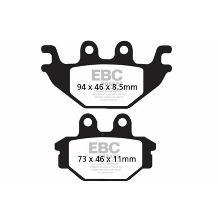 Brake Pad Fa-Hh Series Sintered Metal