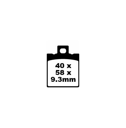 Brake Pad Fa Series Organic