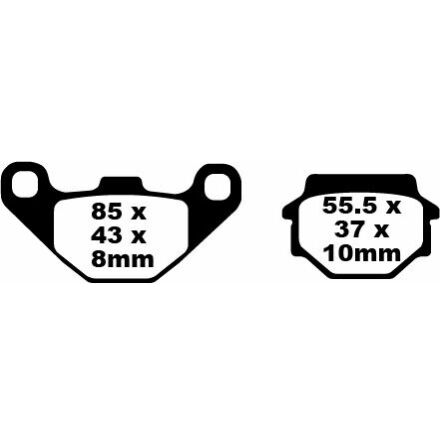 Brake Pad Fa Series Organic