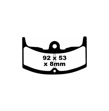 Brake Pad Fa Series Organic