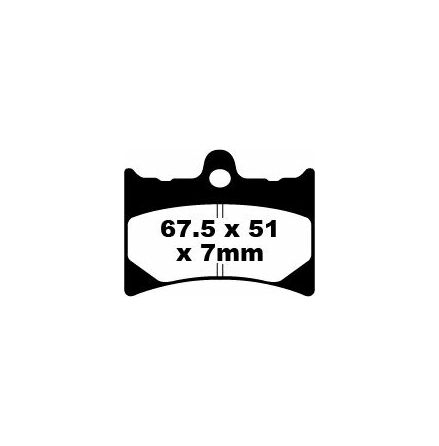 Brake Pad Fa Series Organic