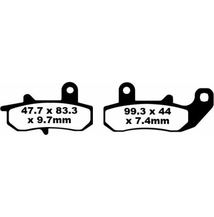 Brake Pad Fa Series Organic