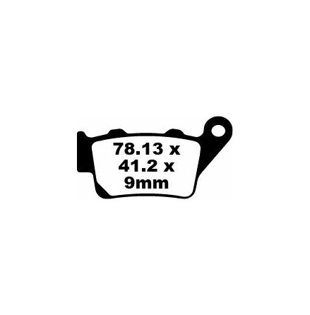 Brake Pad Fa Series Organic