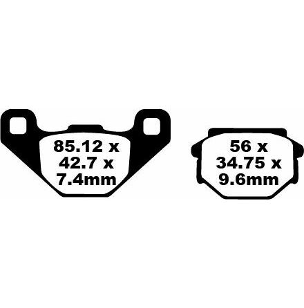 Brake Pad Fa Series Organic