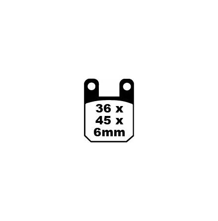 Brake Pad Sfa Series Organic