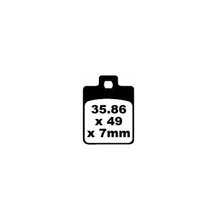 Brake Pad Sfa Series Organic