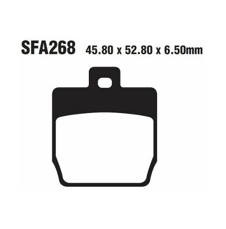 Brake Pad Sfa Series Organic