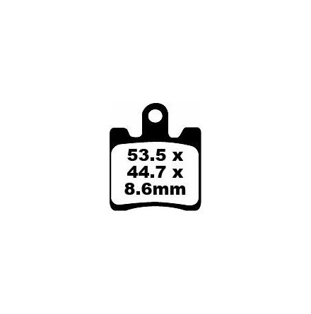 Brake Pad Sfa Series Organic