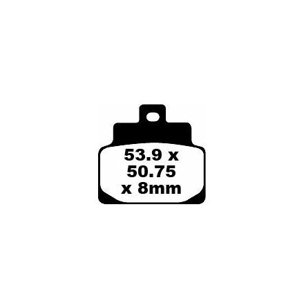 Brake Pad Sfa Series Organic