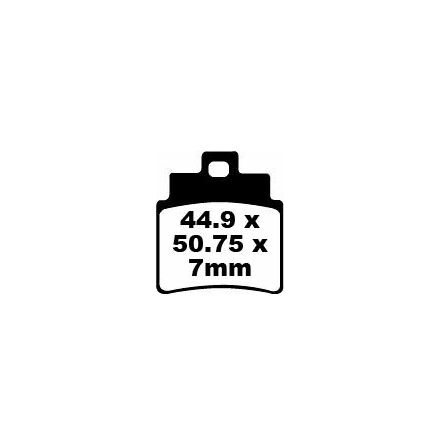 Brake Pad Sfa Series Organic