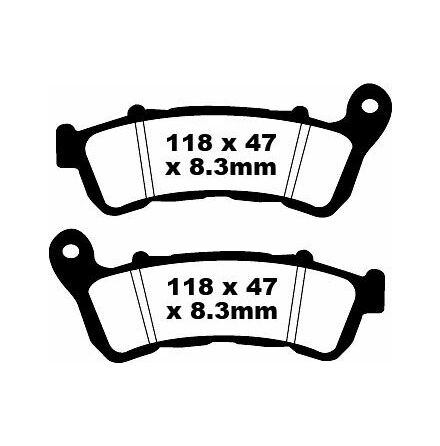 Brake Pad Sfa Series Organic