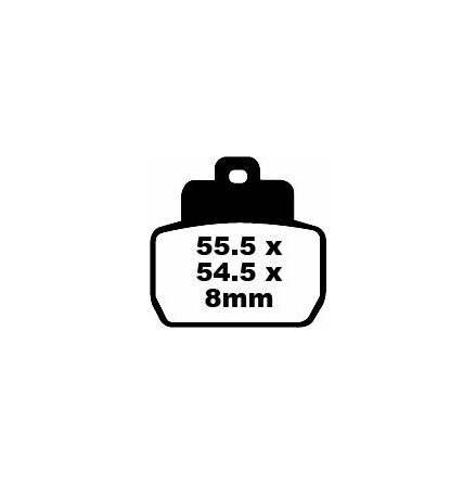 Brake Pad Sfa Series Organic