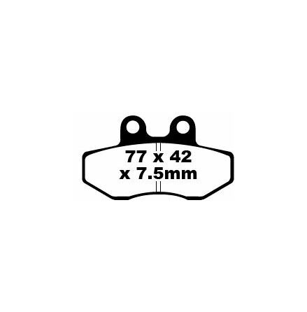 Brake Pad Fa Series Organic